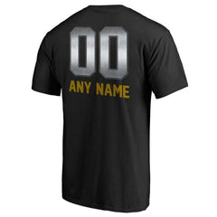 Jacksonville Jaguars Personalized Midnight Mascot T-Shirt - Black cheap