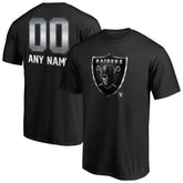 Las Vegas Raiders Personalized Midnight Mascot T-Shirt - Black cheap