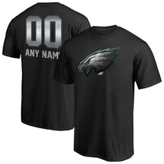 Philadelphia Eagles Personalized Midnight Mascot T-Shirt - Black online