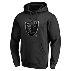 Las Vegas Raiders Personalized Midnight Mascot Pullover Hoodie - Black sale