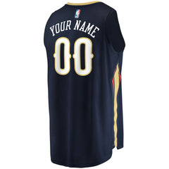 New Orleans Pelicans Youth Fast Break Custom Jersey - Navy - Icon Edition online