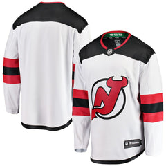 New Jersey Devils Fanatics Youth Away Breakaway Jersey - White Jerseys
