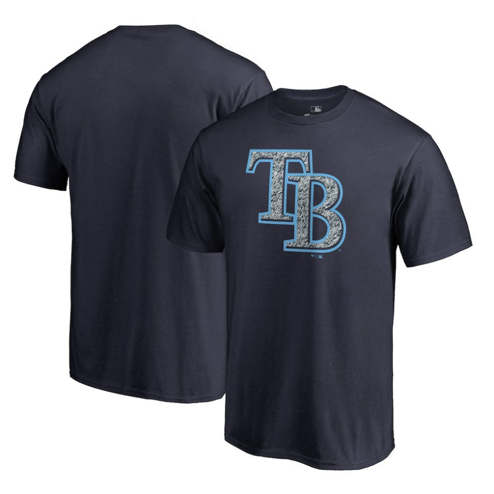 Tampa Bay Rays Static Logo T-Shirt Navy