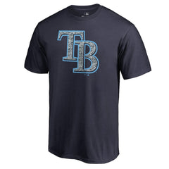 Tampa Bay Rays Static Logo T-Shirt Navy
