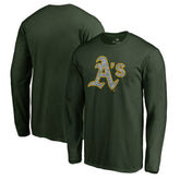 Athletics Static Logo Long Sleeve T-Shirt Green