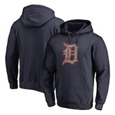 Detroit Tigers Static Logo Pullover Hoodie Navy