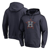 Houston Astros Static Logo Pullover Hoodie Navy