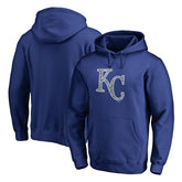 Kansas City Royals Static Logo Pullover Hoodie Royal