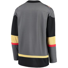 Vegas Golden Knights Fanatics Youth Alternate Replica Blank Jersey - Black Jerseys