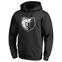 Memphis Grizzlies Marble Logo Pullover Hoodie - Black cheap