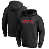 Arizona Diamondbacks Official Wordmark Fitted Pullover Hoodie Black
