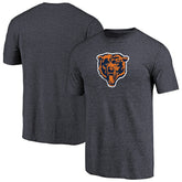 Chicago Bears Throwback Logo Tri-Blend T-Shirt - Navy for sale