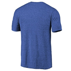 Buffalo Sabres Throwback Vintage Logo Tri-Blend T-Shirt - Royal T-shirts