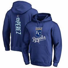 Salvador Perez Kansas City Royals Backer Pullover Hoodie Royal