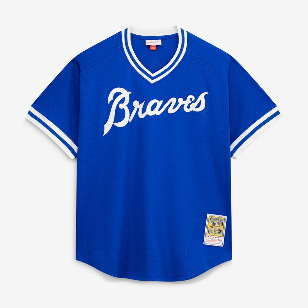 Dale Murphy Atlanta Braves Authentic Batting Practice Jersey Royal