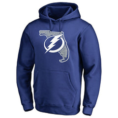 Tampa Bay Lightning State Hometown Collection Pullover Hoodie - Blue Hoodies