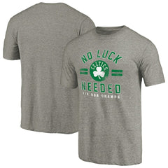 Boston Celtics No Luck Hometown Collection Tri-Blend T-Shirt - Gray cheap