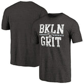 Brooklyn Nets Brick Work Hometown Collection Tri-Blend T-Shirt - Black shop