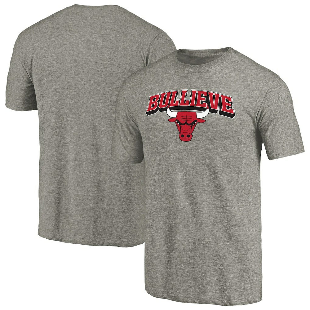 Chicago Bulls Bullieve Hometown Collection Tri-Blend T-Shirt sale - Gray sale