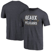 New Orleans Pelicans Geaux Pelicans Hometown Collection Tri-Blend T-Shirt - Navy outlet