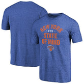 New York Knicks New York State Hometown Collection Tri-Blend T-Shirt - Royal for sale