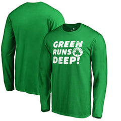 Boston Celtics Green Runs Deep Hometown Collection Long Sleeve T-Shirt - Kelly Green shop