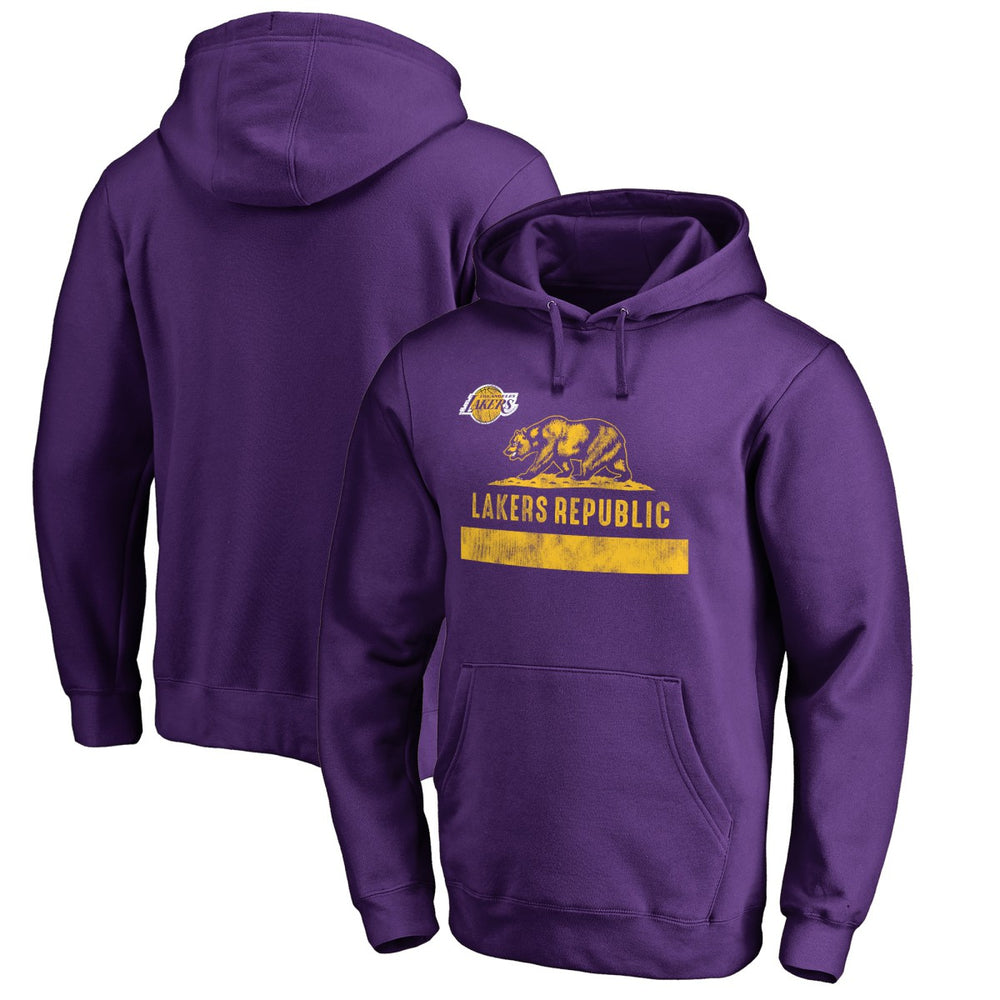 Los Angeles Lakers Lakers Republic Hometown Collection Pullover Hoodie - Purple on sale