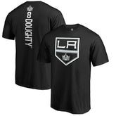 Drew Doughty Los Angeles Kings Backer Name & Number T-Shirt - Black T-shirts
