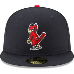 St. Louis Cardinals Cooperstown Collection Wool 59FIFTY Fitted Hat Navy