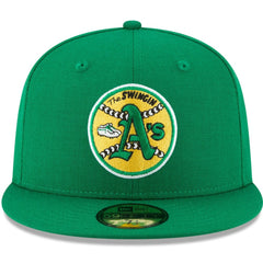 Athletics Cooperstown Collection Wool 59FIFTY Fitted Hat Green