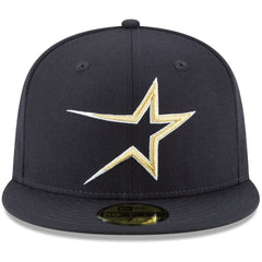 Houston Astros Cooperstown Collection Wool 59FIFTY Fitted Hat Navy