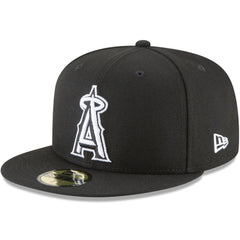 Los Angeles Angels 59FIFTY Fitted Hat Black