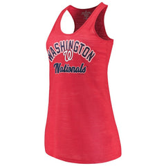 Washington Nationals Soft as a Grape Women's Multicount Racerback Tank Top Red