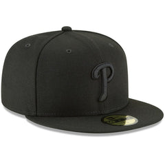 Philadelphia Phillies Primary Logo Basic 59FIFTY Fitted Hat Black