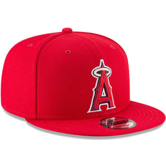 Los Angeles Angels Team Color 9FIFTY Snapback Hat Red