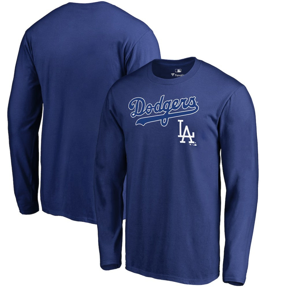 Los Angeles Dodgers Cooperstown Collection Wahconah Long Sleeve T-Shirt Royal