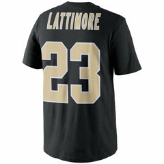 Marshon Lattimore New Orleans Saints Player Pride Name & Number T-Shirt - Black online