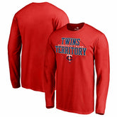 Minnesota Twins Hometown Collection Twins Territory Long Sleeve T-Shirt Red