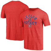 Montreal Canadiens Hometown Collection Le Club Tri-Blend T-Shirt - Red T-shirts