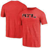 Atlanta Falcons Distressed Alternate Logo Secondary Tri-Blend T-Shirt - Red cheap