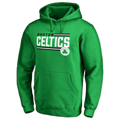 Boston Celtics Onside Stripe Pullover Hoodie - Kelly Green for sale
