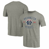 Washington Wizards Team Heritage Tri-Blend T-Shirt - Gray online