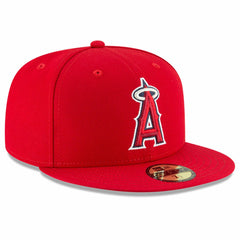 Los Angeles Angels Game Authentic Collection On-Field 59FIFTY Fitted Hat Red
