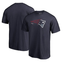 New England Patriots X-Ray T-Shirt - Navy cheap