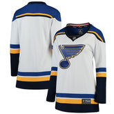 St. Louis Blues Fanatics Women's Away Breakaway Jersey - White Jerseys