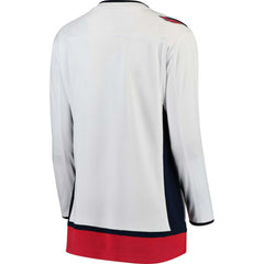Washington Capitals Fanatics Women's Away Breakaway Jersey - White Jerseys