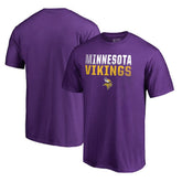 Minnesota Vikings Iconic Collection Fade Out T-Shirt - Purple for sale