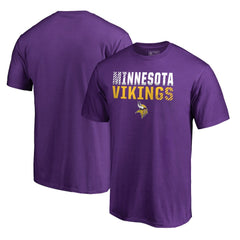 Minnesota Vikings Iconic Collection Fade Out T-Shirt - Purple for sale