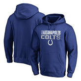 Indianapolis Colts Iconic Collection Fade Out Pullover Hoodie - Royal discount