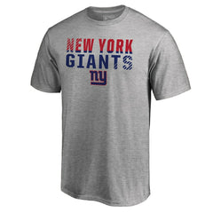 New York Giants Iconic Collection Fade Out T-Shirt - Ash on sale